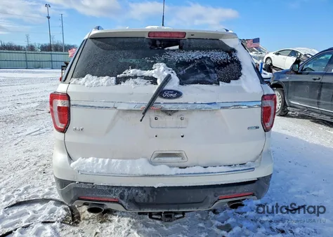 2018 Ford Explorer Xlt из США, поврежденный, VIN 1FM5K8DH1JGA13049